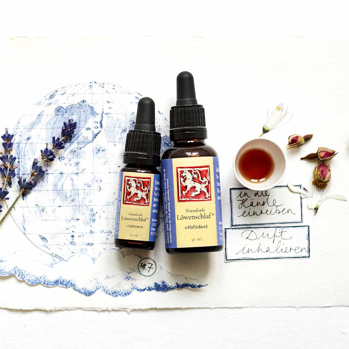 Niendorfs Löwenschlaf - Ätherisches Schlaföl 10 ml und 30 ml I erholsamer Schlaf bei Schlafproblemen