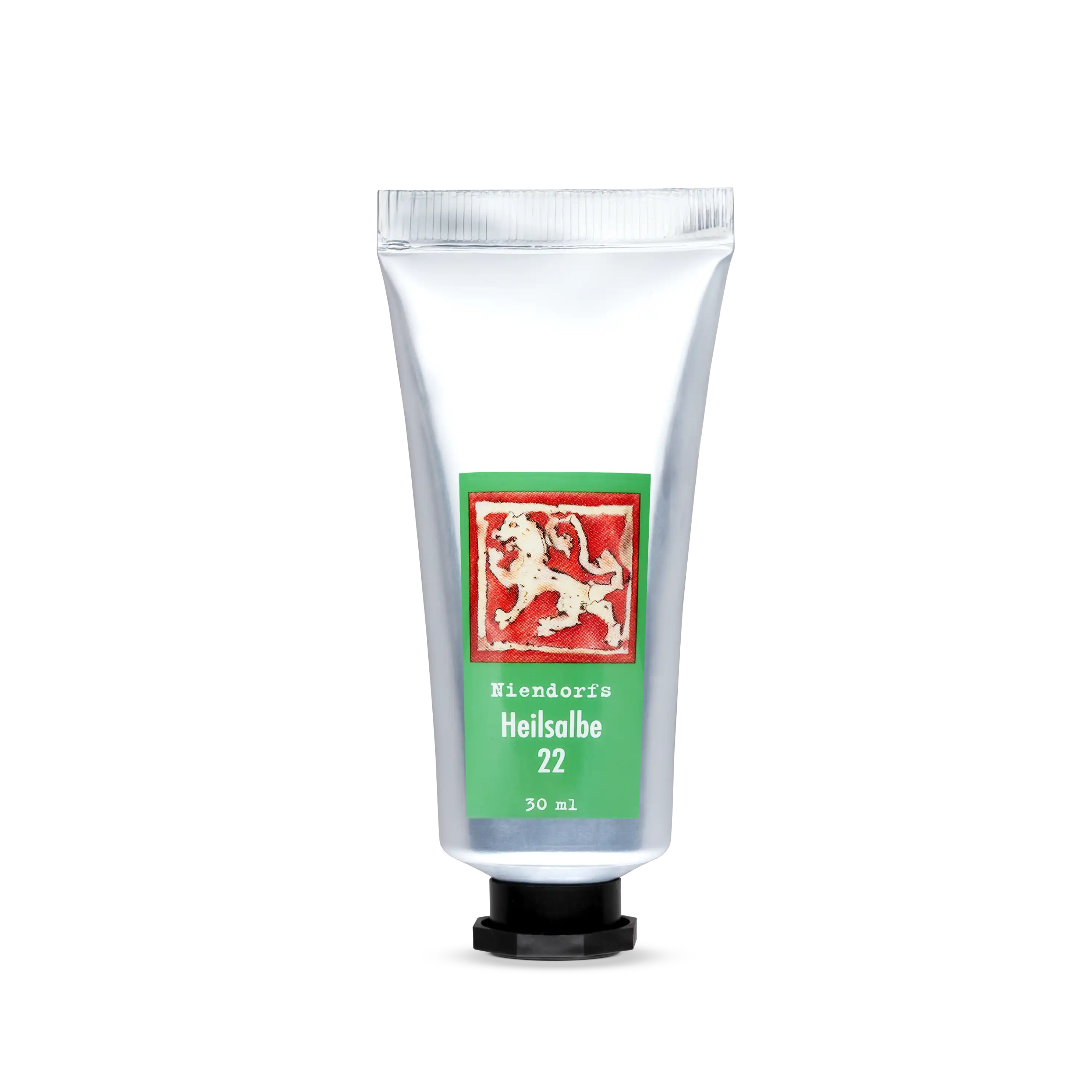 Niendorfs Heilsalbe 22 – 30ml Pflegecreme mit Benzoebalsam, Arnikaöl, Hamamelis-Extrakt und Zinkoxid zur Unterstützung der Hautregeneration bei wunder und gereizter Haut, in praktischer Kunststofftube