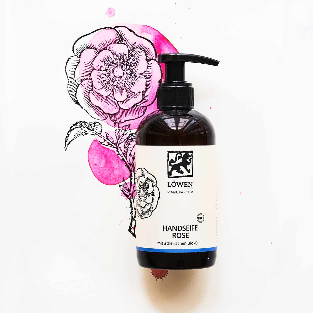 Handseife Rose BIO